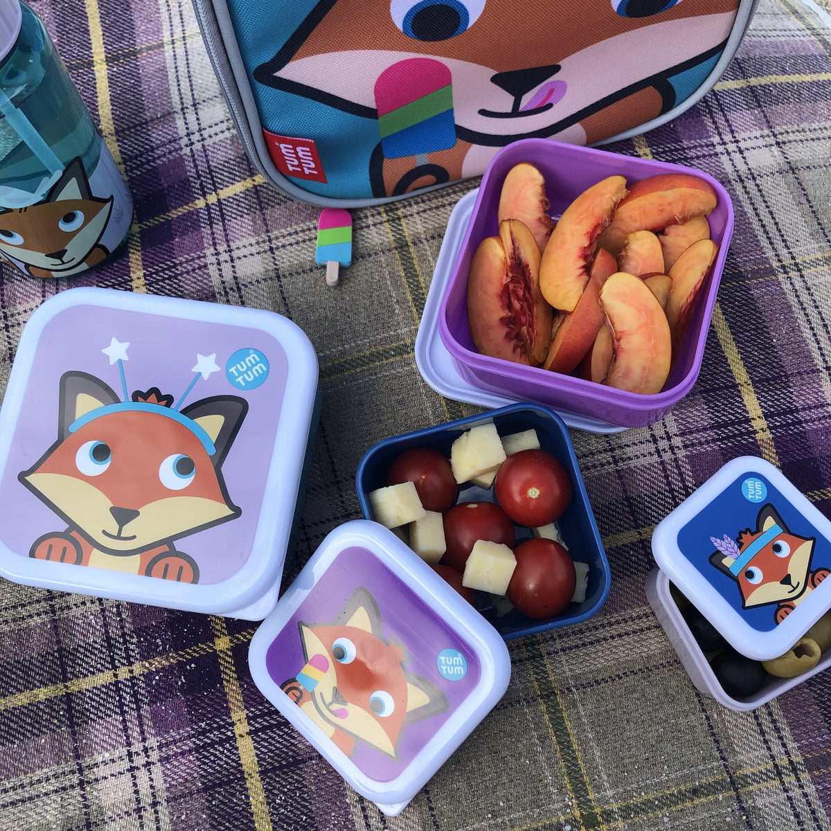 Ore Good Lunch Snack Containers Small Fox