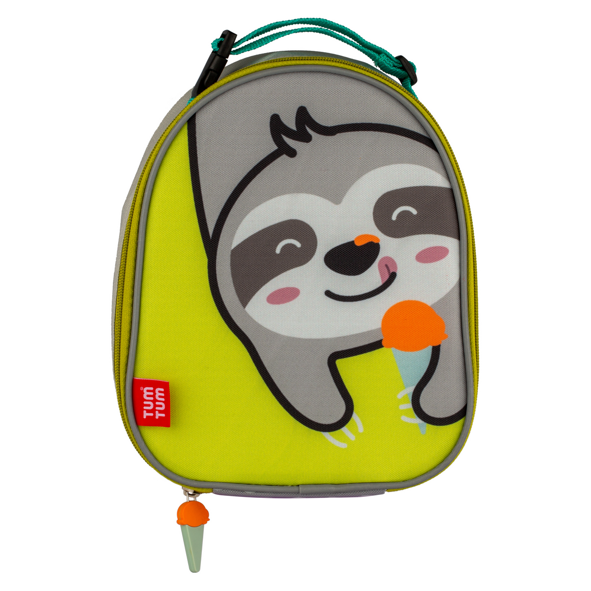 Kids Insulated Lunch Bag Sloth Design Reflective Kids Lunch Bag TUM TUM TOTS